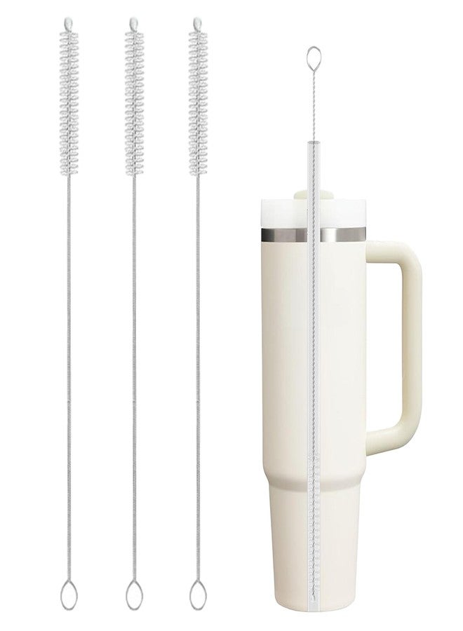 CIDYAUST Straw Cleaner for Baby Bottles,Stanley Straw Cleaner Brush for 20/30/40oz Stanley Mugs,Straw Cleaner Brush with Bushy Bristles,Straw Brush Cleaner for Various Straws and Hummingbird Feeders(3 Pack). - Image 1